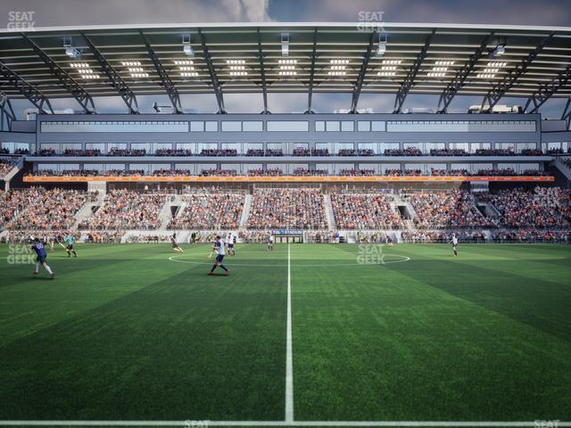 TQL Stadium - Section First Financial East Club 4 Seat View