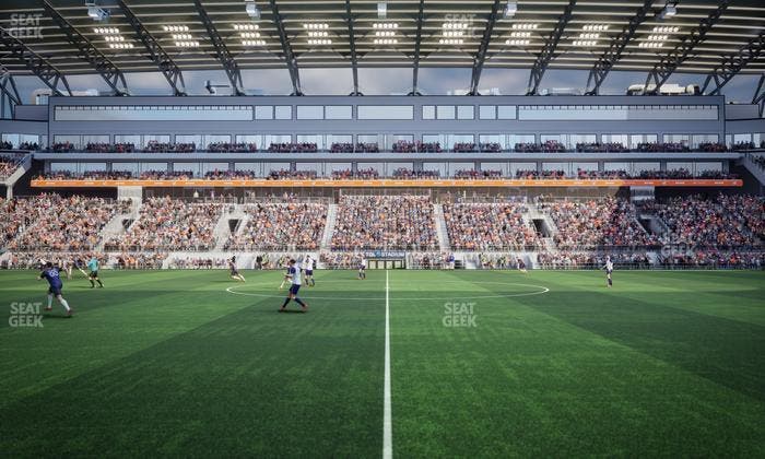 TQL Stadium - Section First Financial East Club 4 Seat View