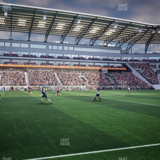 TQL Stadium - Section First Financial East Club 5 Seat View