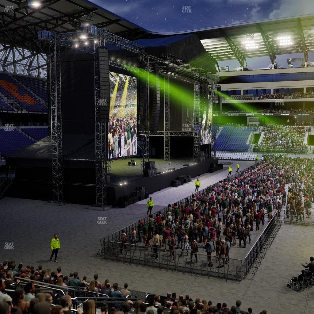 TQL Stadium - Section First Financial East Club 5 Seat View