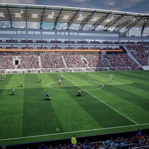 TQL Stadium - Section First Financial East Club 5 Seat View