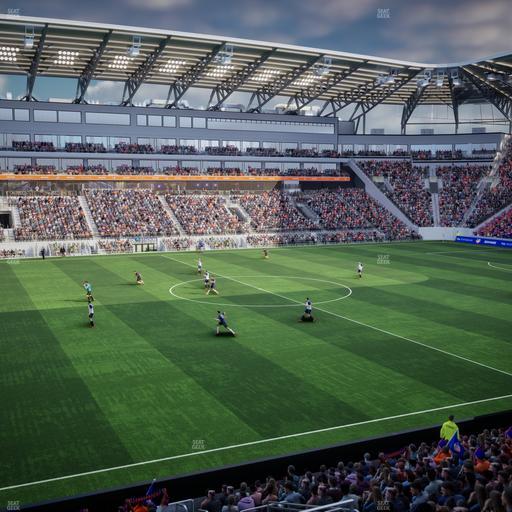 TQL Stadium - Section First Financial East Club 6 Seat View