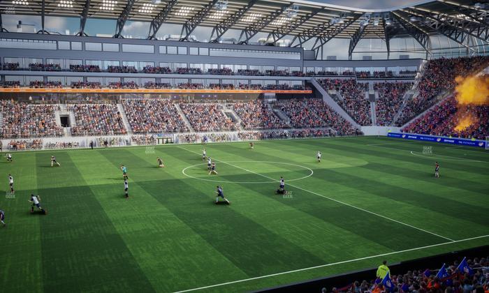 TQL Stadium - Section First Financial East Club 6 Seat View