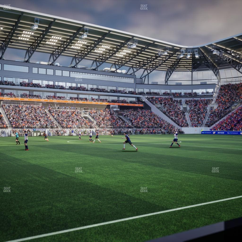 TQL Stadium - Section First Financial East Club 6 Seat View