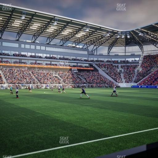 TQL Stadium - Section First Financial East Club 6 Seat View