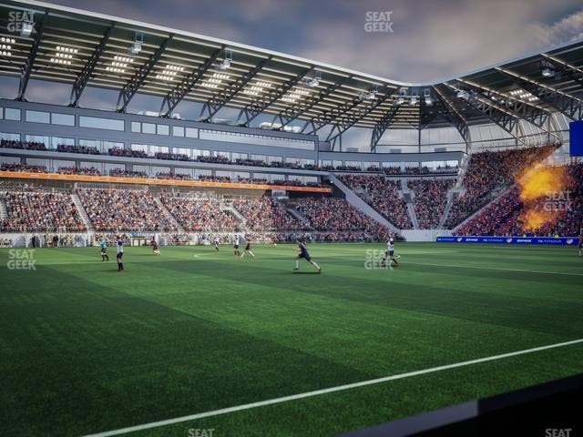 TQL Stadium - Section First Financial East Club 6 Seat View