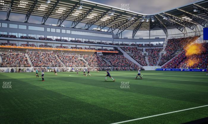 TQL Stadium - Section First Financial East Club 6 Seat View