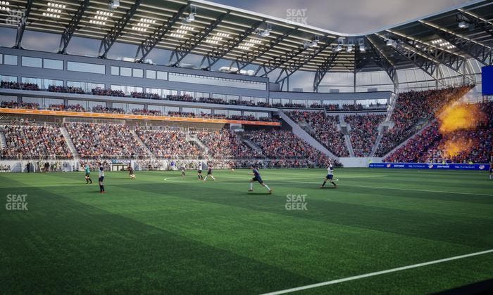 TQL Stadium - Section First Financial East Club 6 Seat View