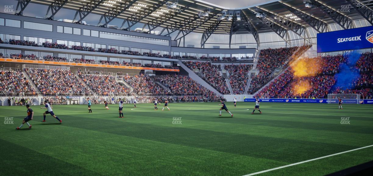 TQL Stadium - Section First Financial East Club 7 Seat View