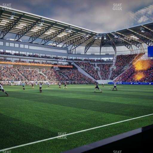 TQL Stadium - Section First Financial East Club 7 Seat View