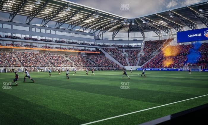 TQL Stadium - Section First Financial East Club 7 Seat View