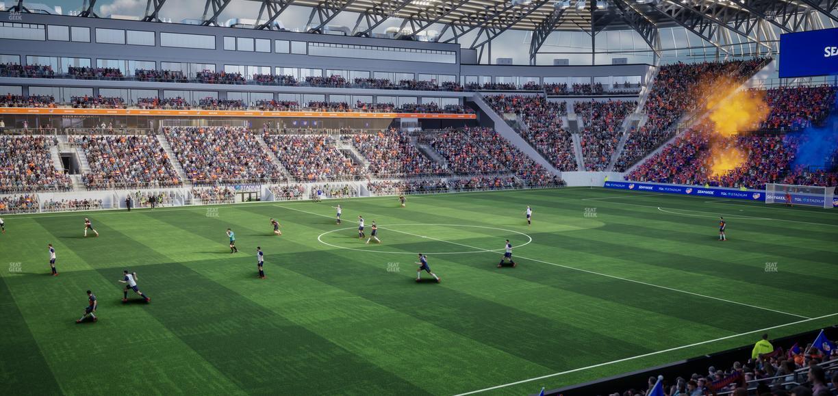 TQL Stadium - Section First Financial East Club 7 Seat View