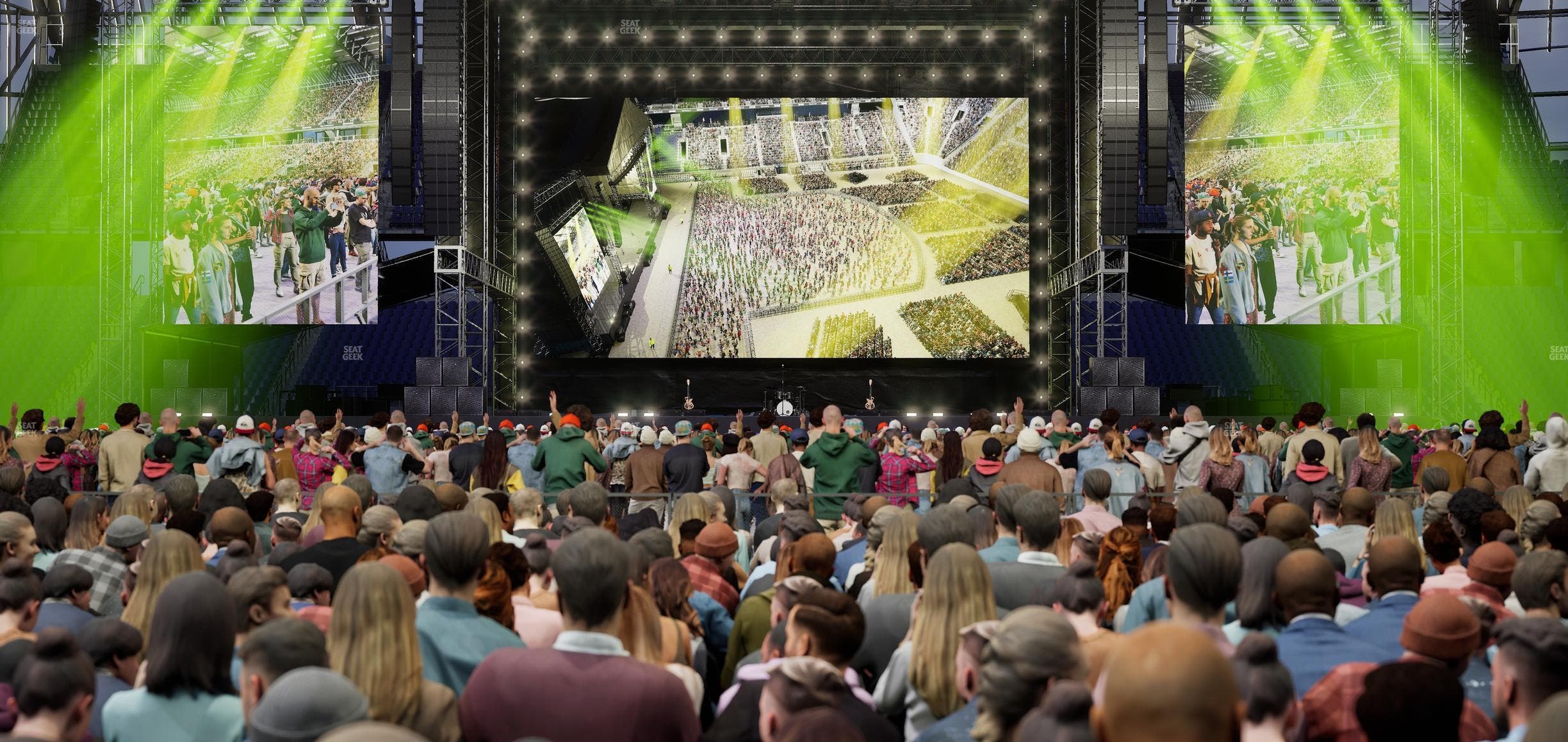 TQL Stadium - Section Floor G Seat View