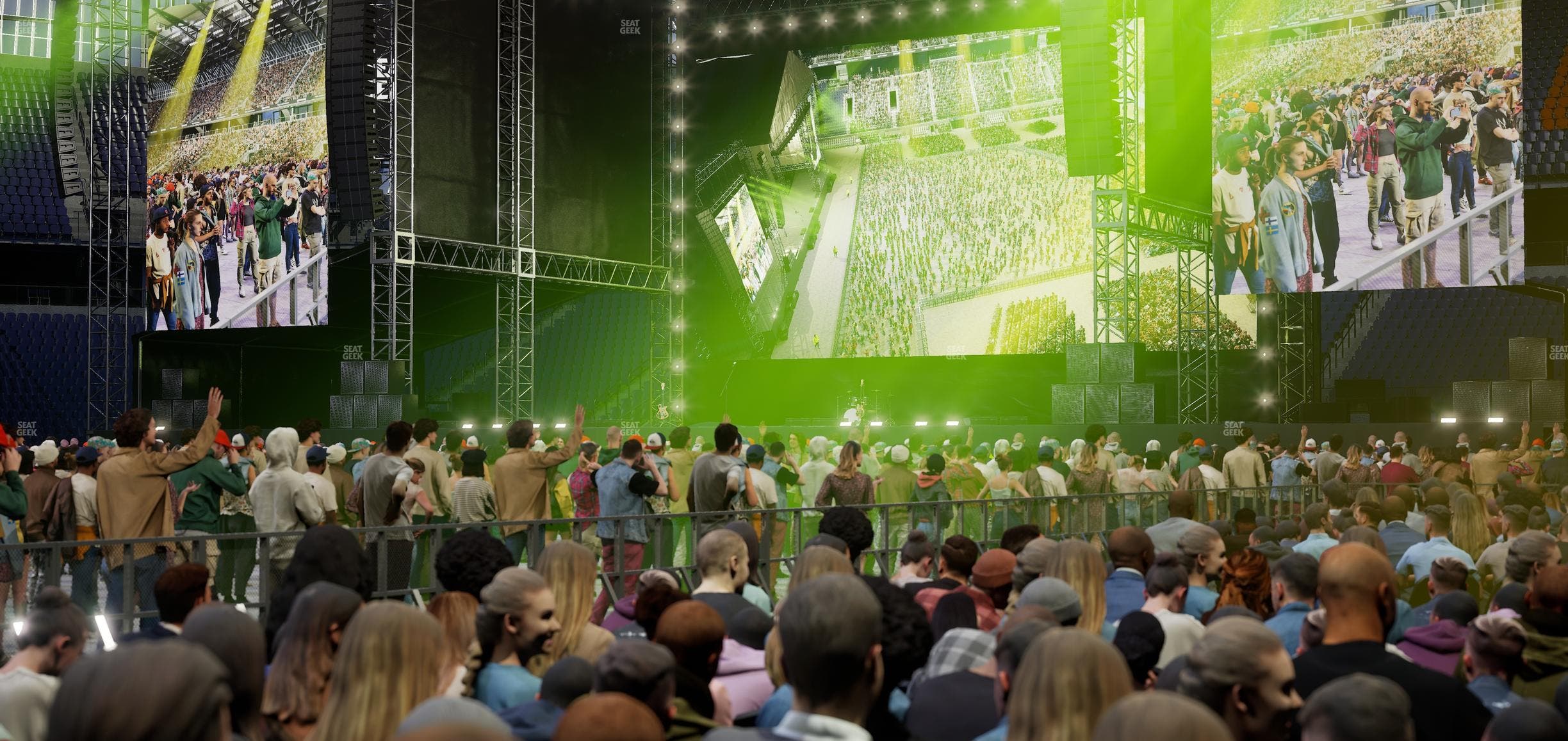 TQL Stadium - Section Floor K Seat View