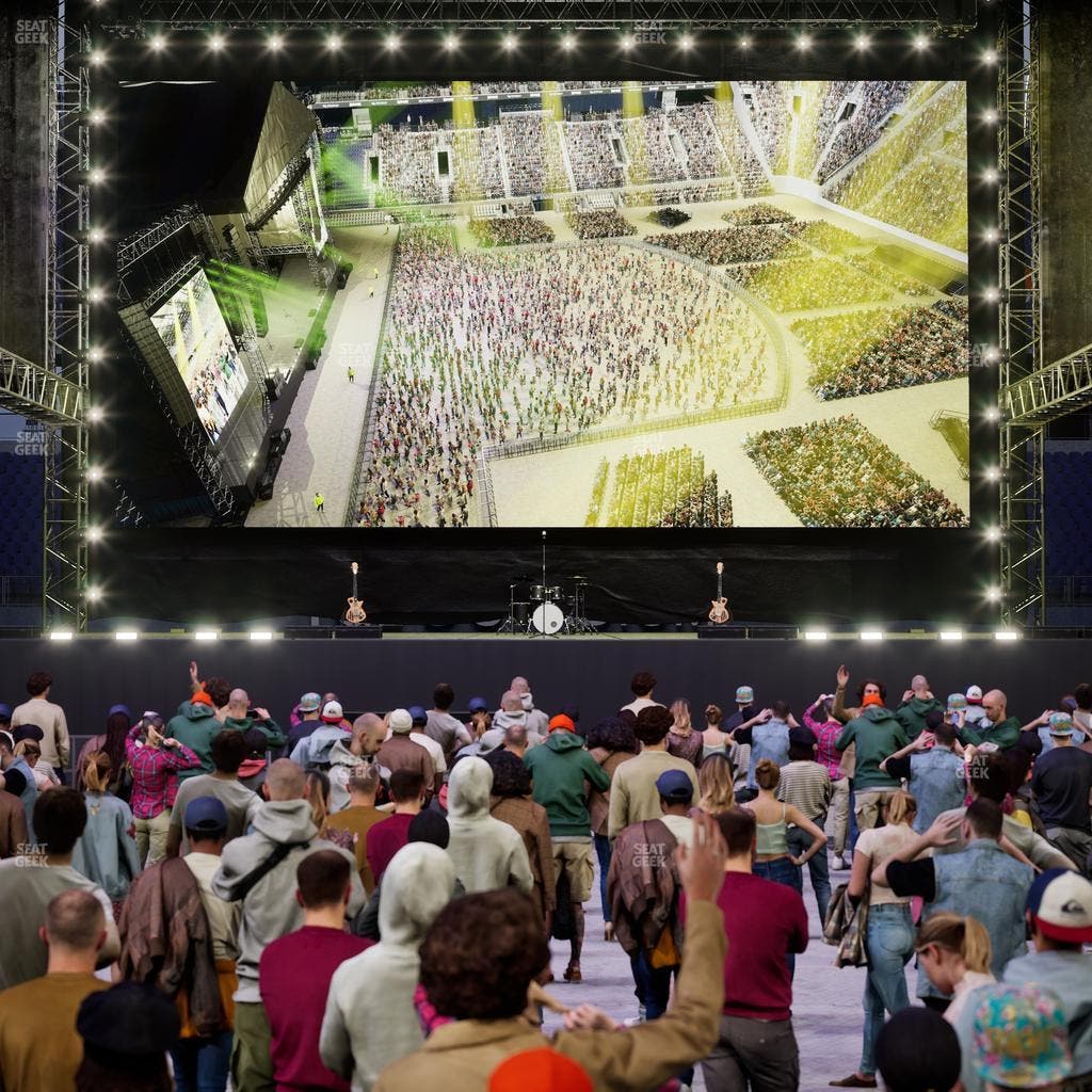 TQL Stadium - Section Ga Pit Seat View