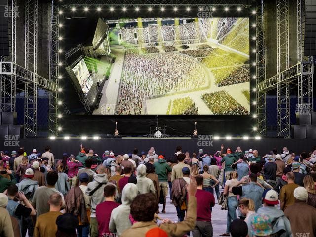 TQL Stadium - Section Ga Pit Seat View