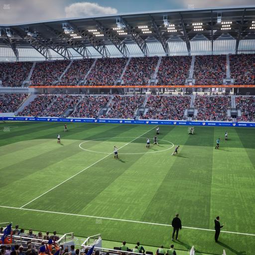 TQL Stadium - Section Pitch View West Club 4 Seat View