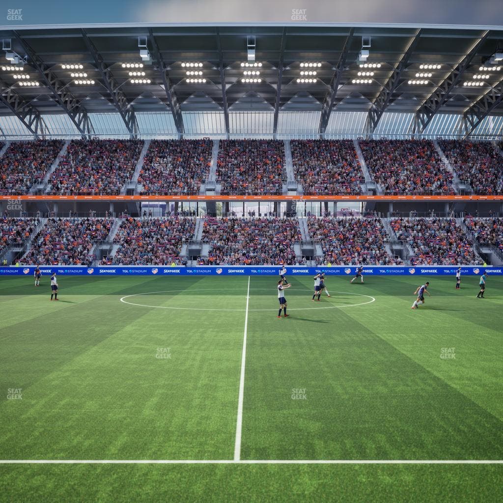 TQL Stadium - Section Pitch View West Club 5 Seat View