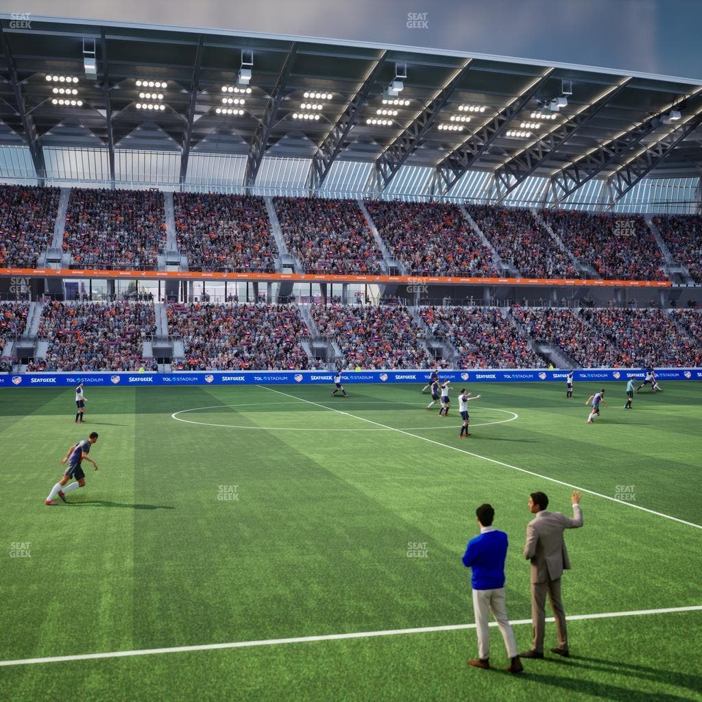 TQL Stadium - Section Pitch View West Club 6 Seat View