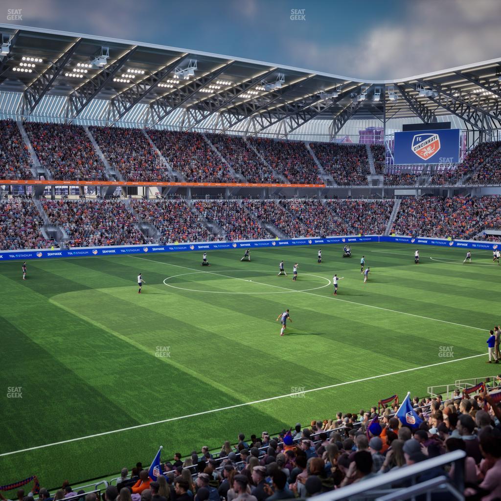 TQL Stadium - Section Seatgeek North Loge A Seat View