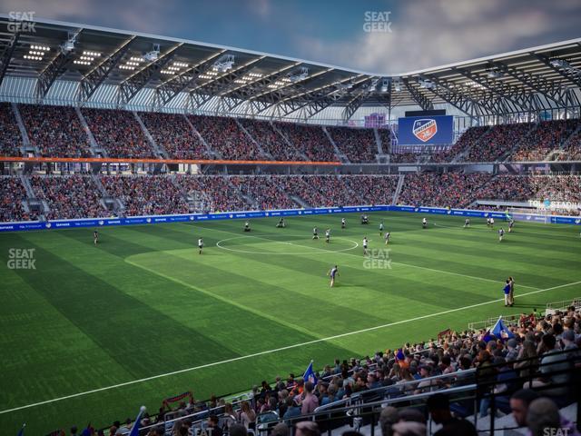 TQL Stadium - Section Seatgeek North Loge B Seat View