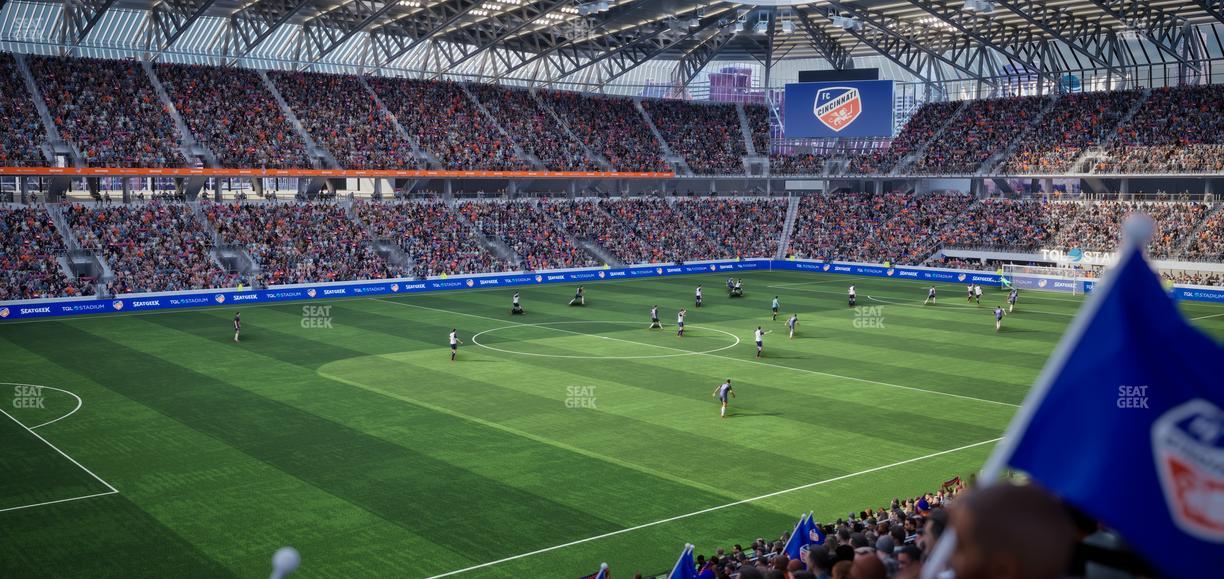 TQL Stadium - Section Seatgeek North Loge Box 102 Seat View