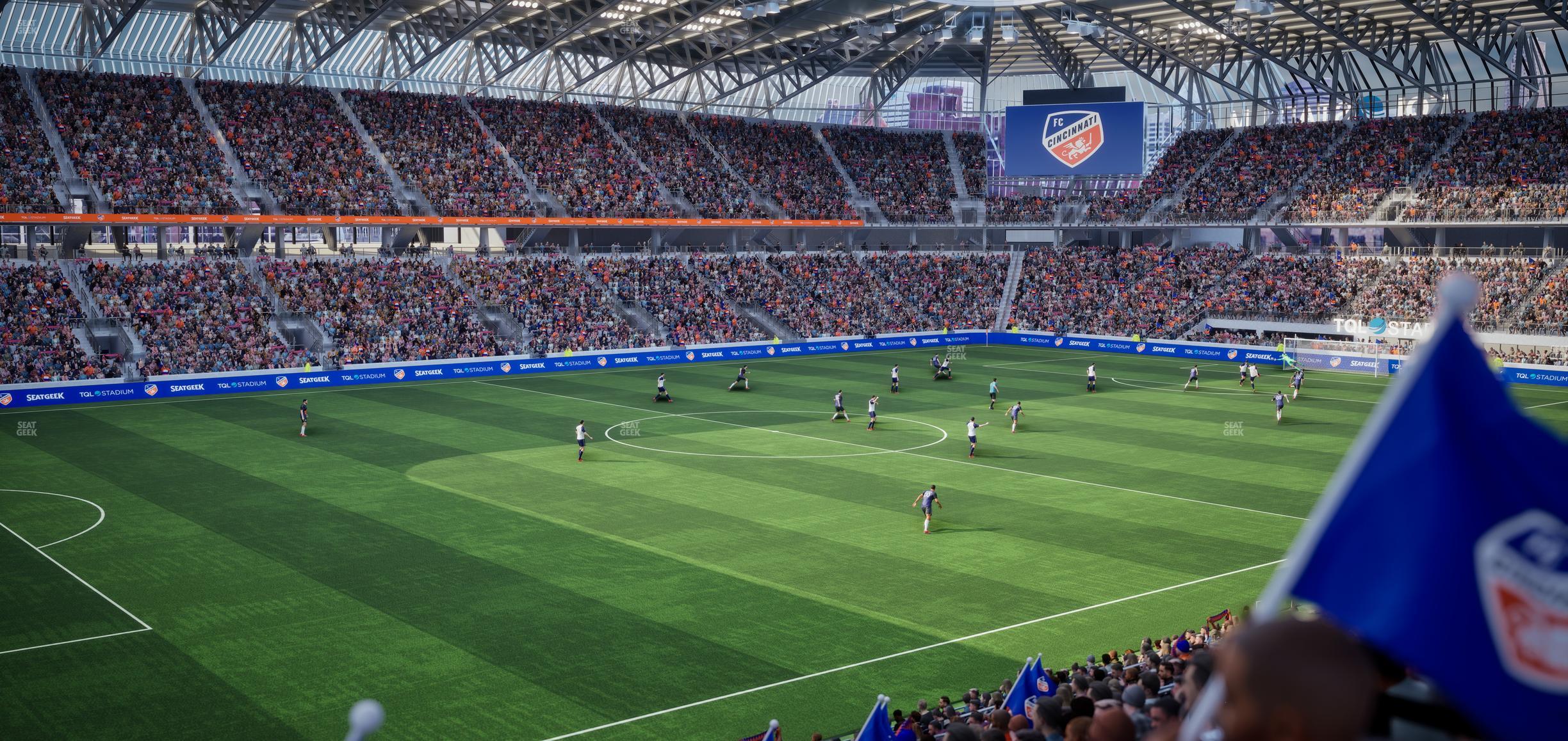 TQL Stadium - Section Seatgeek North Loge Box 102 Seat View