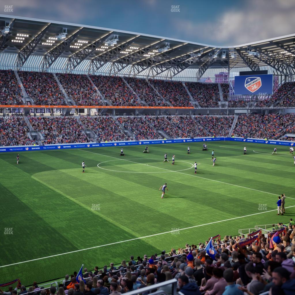 TQL Stadium - Section Seatgeek North Loge C Seat View