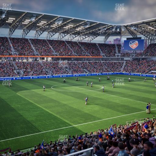 TQL Stadium - Section Seatgeek North Loge C Seat View