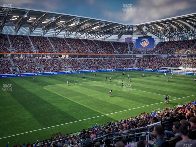 TQL Stadium - Section Seatgeek North Loge D Seat View