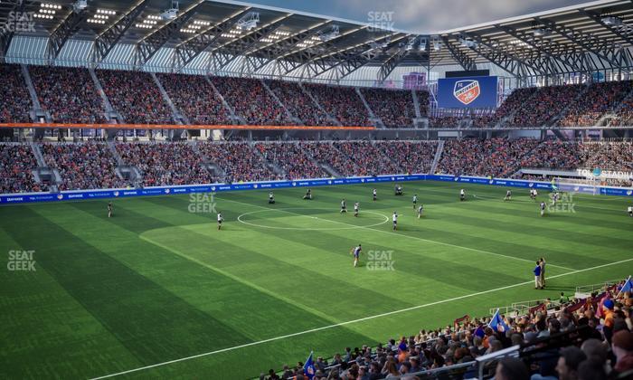 TQL Stadium - Section Seatgeek North Loge D Seat View