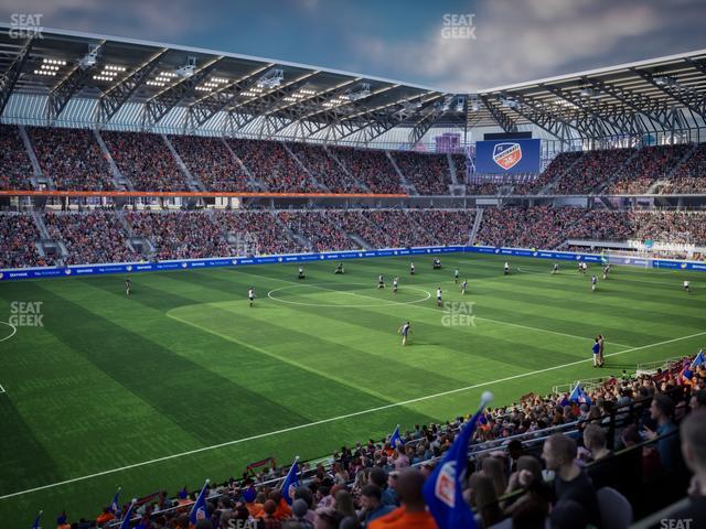 TQL Stadium - Section Seatgeek North Loge E Seat View