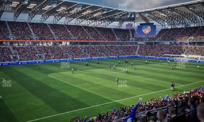 TQL Stadium - Section Seatgeek North Loge E Seat View