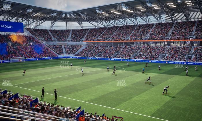 TQL Stadium - Section Seatgeek South Loge A Seat View