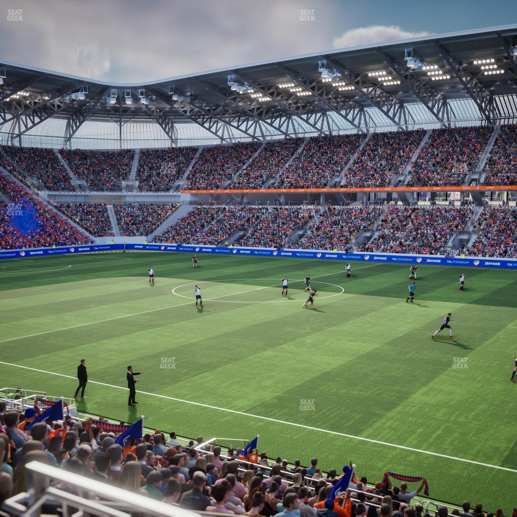 TQL Stadium - Section Seatgeek South Loge B Seat View