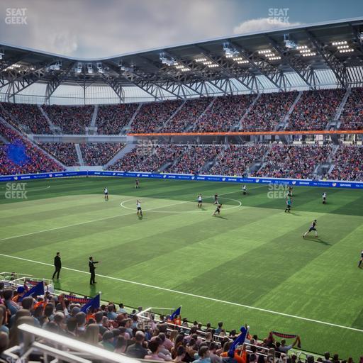 TQL Stadium - Section Seatgeek South Loge B Seat View