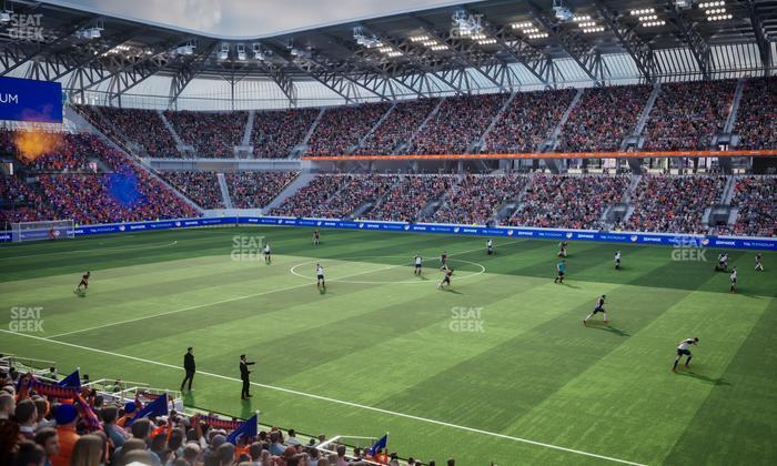 TQL Stadium - Section Seatgeek South Loge B Seat View