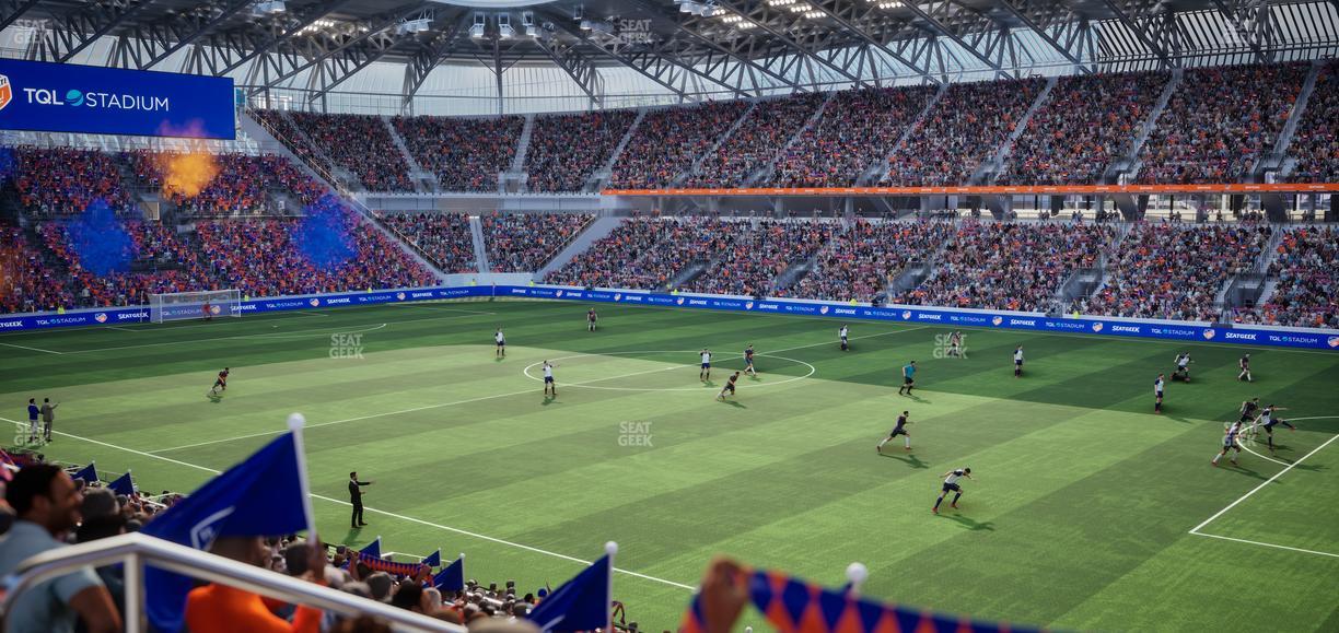 TQL Stadium - Section Seatgeek South Loge Box 133 Seat View