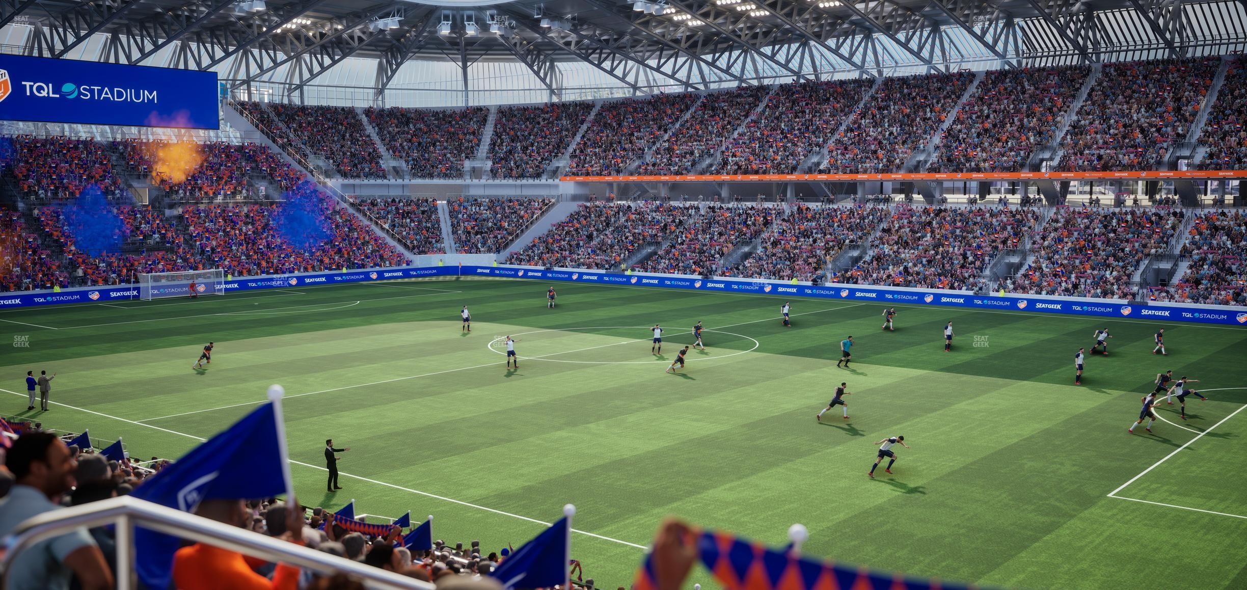 TQL Stadium - Section Seatgeek South Loge Box 133 Seat View