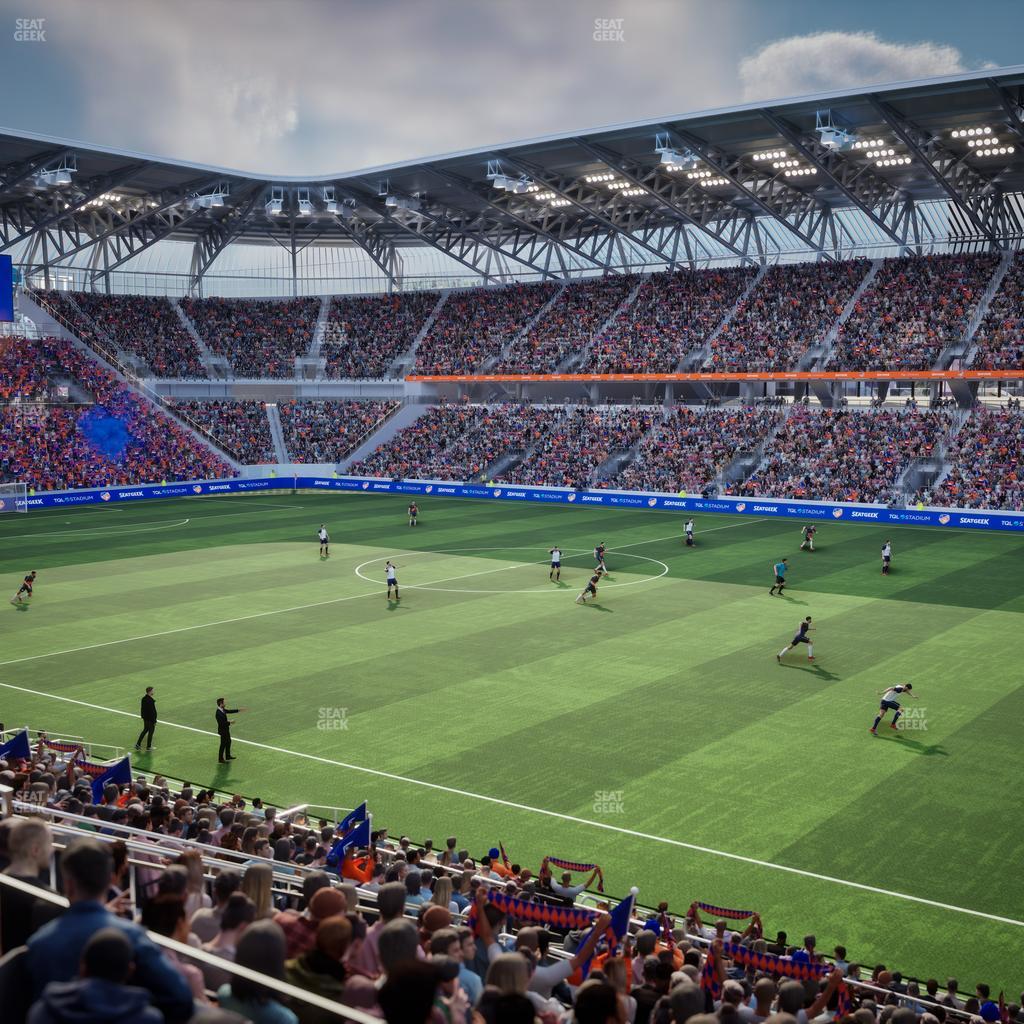 TQL Stadium - Section Seatgeek South Loge C Seat View