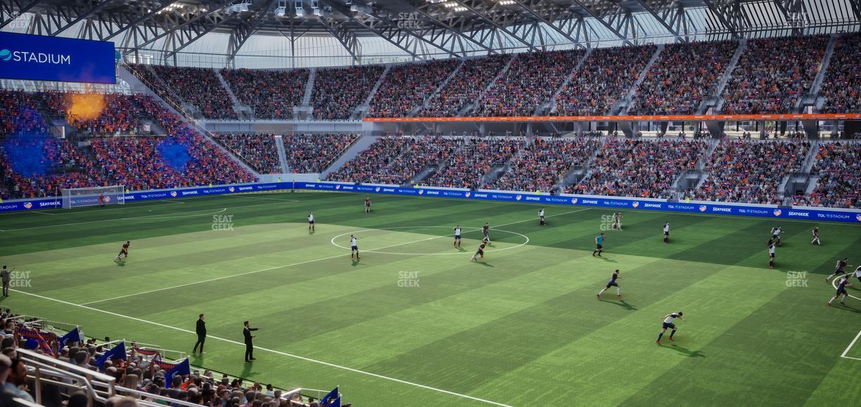 TQL Stadium - Section Seatgeek South Loge C Seat View
