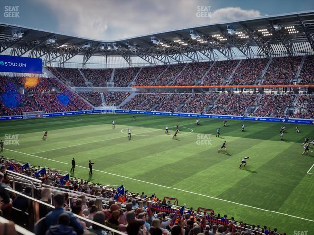 TQL Stadium - Section Seatgeek South Loge C Seat View