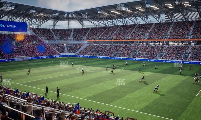 TQL Stadium - Section Seatgeek South Loge C Seat View