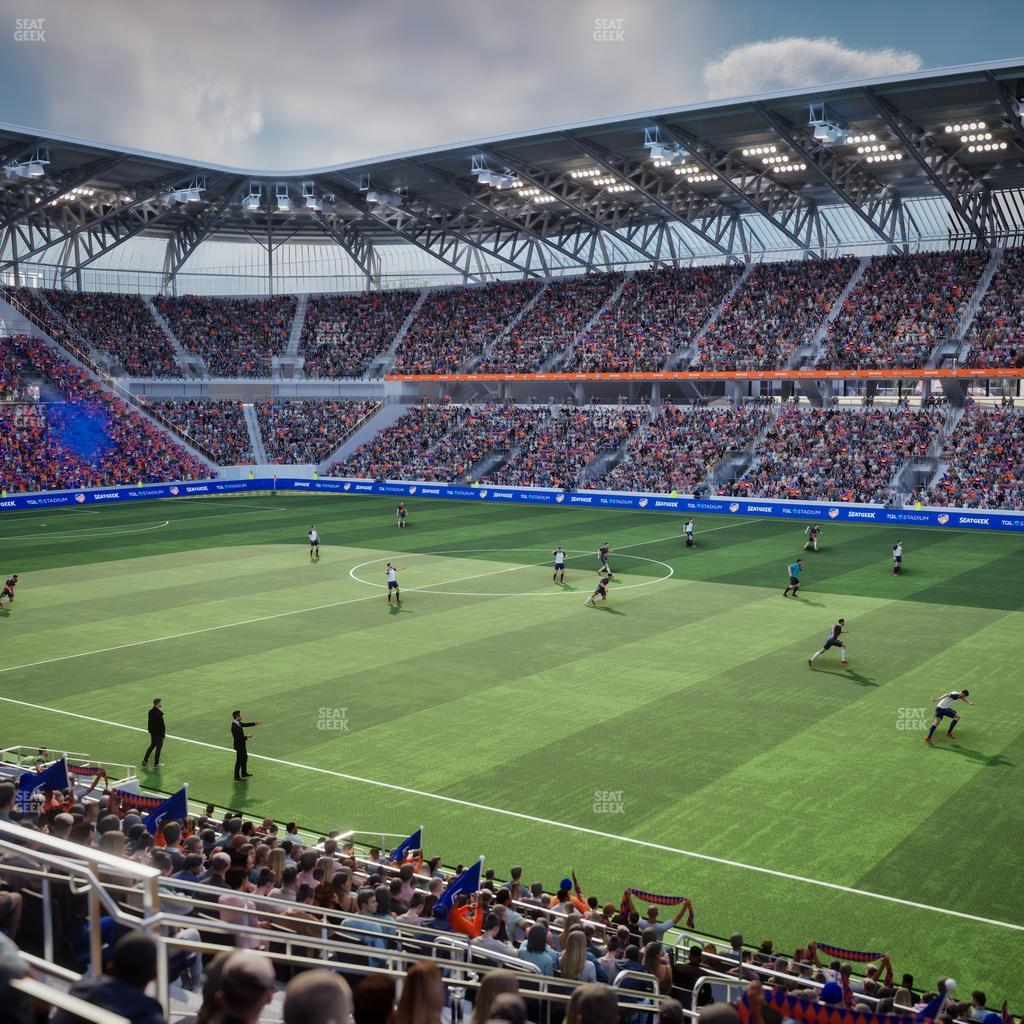 TQL Stadium - Section Seatgeek South Loge D Seat View