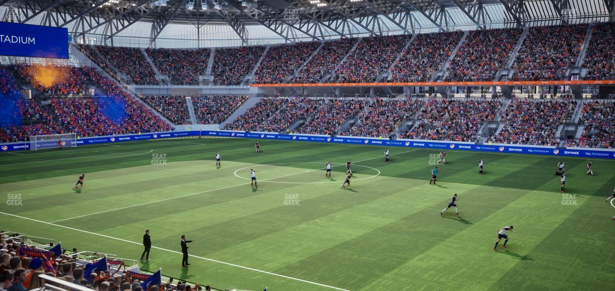 TQL Stadium - Section Seatgeek South Loge D Seat View