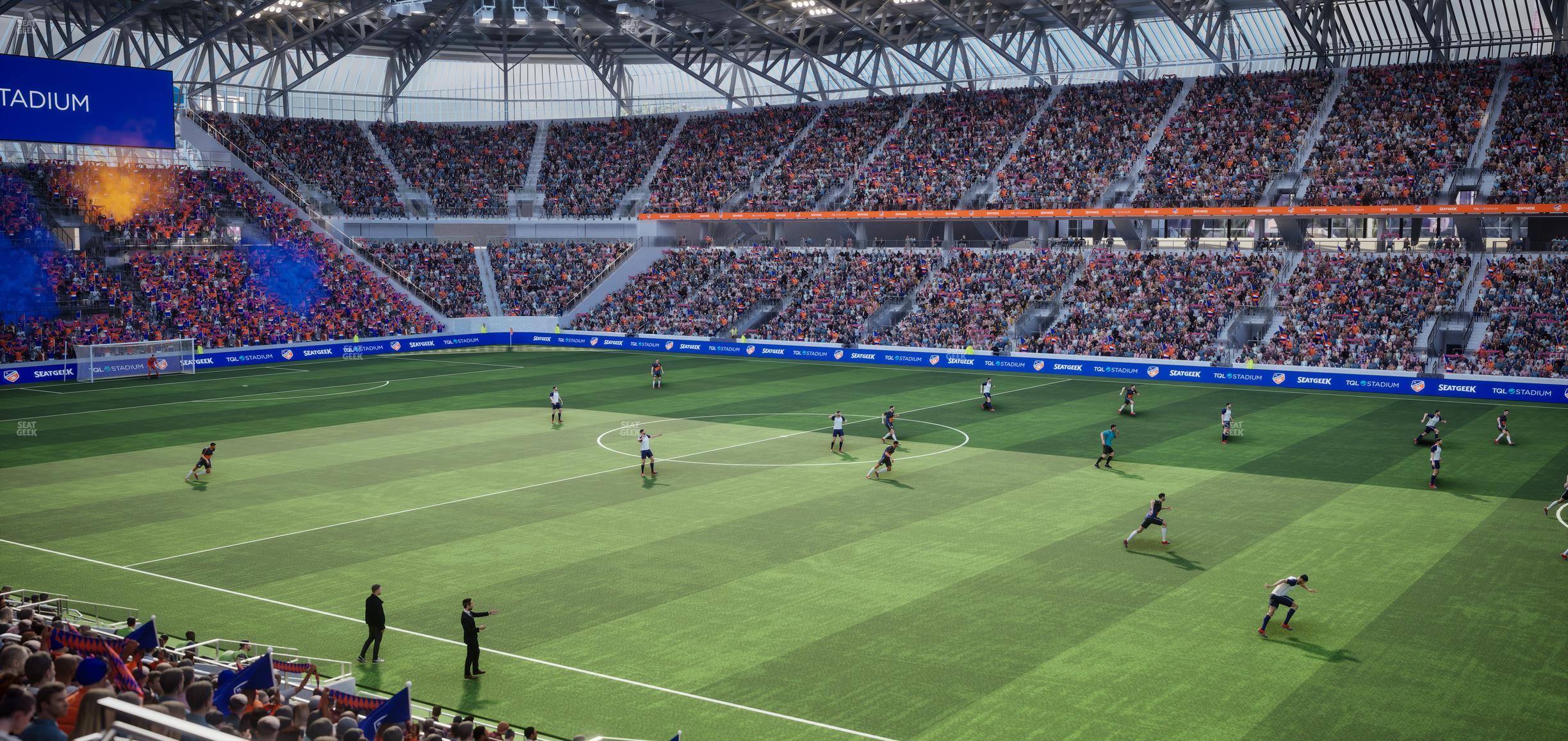 TQL Stadium - Section Seatgeek South Loge D Seat View