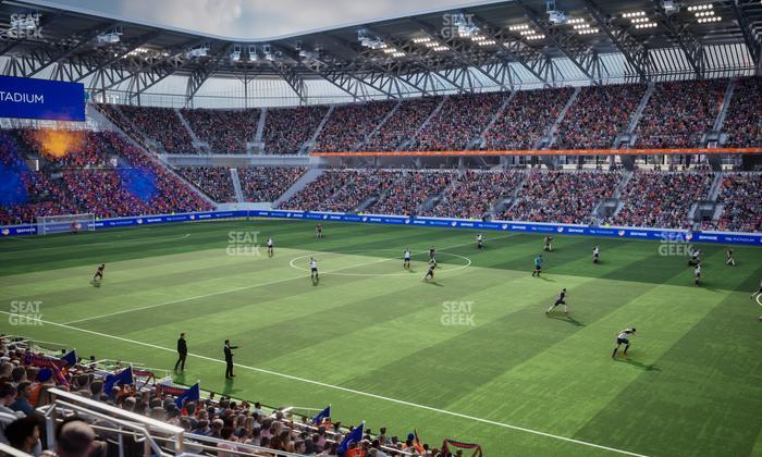 TQL Stadium - Section Seatgeek South Loge D Seat View