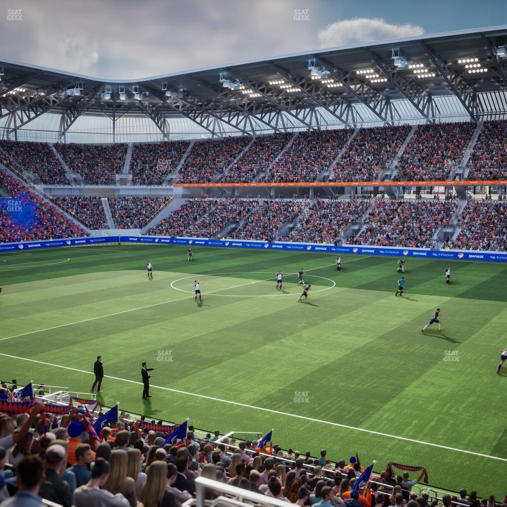 TQL Stadium - Section Seatgeek South Loge E Seat View