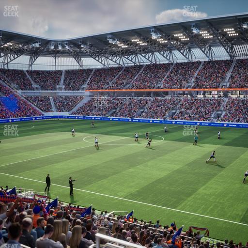 TQL Stadium - Section Seatgeek South Loge E Seat View