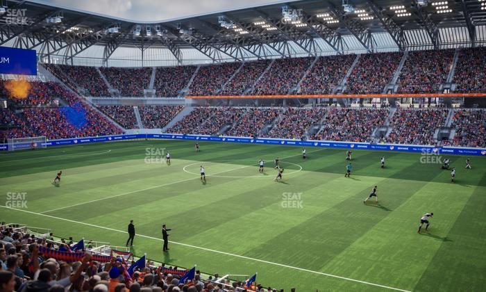 TQL Stadium - Section Seatgeek South Loge E Seat View